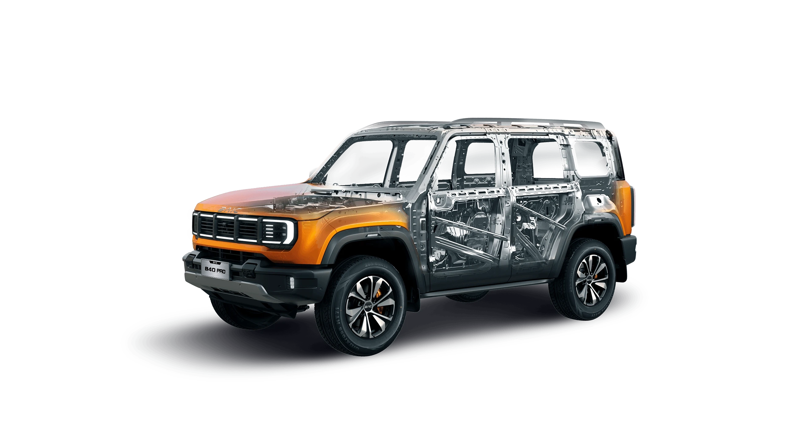 BAIC B40 PRO chassis BAIC B40 PRO chassis