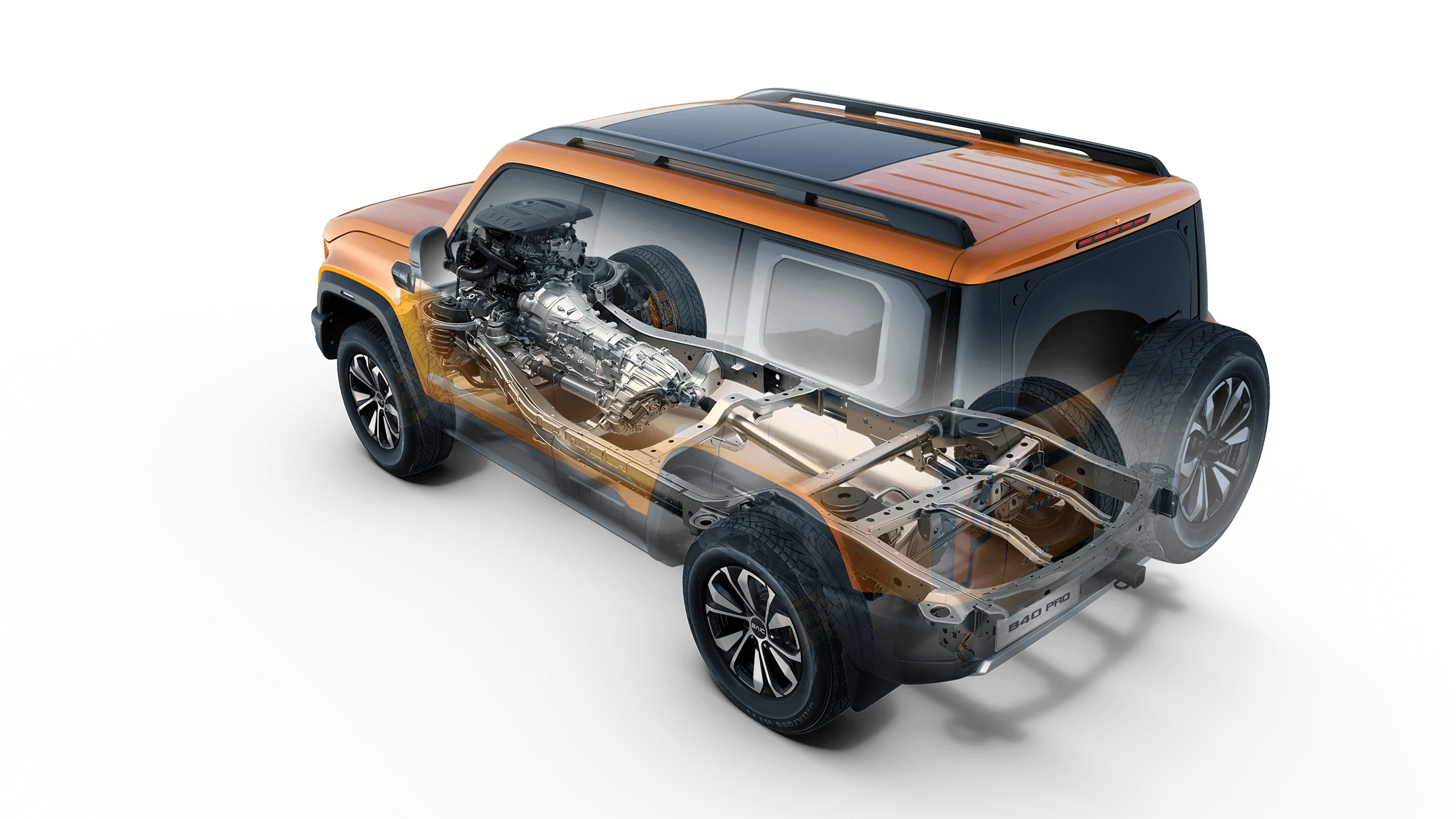 BAIC B40 PRO underbody BAIC B40 PRO underbody