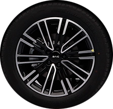BAIC X3e left wheel