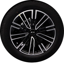 BAIC X3e right wheel